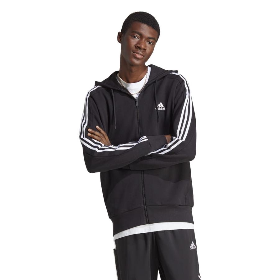 Poleron Deportivo Hombre Adidas IC0433 Negro