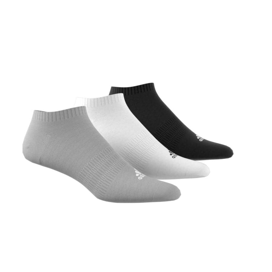 Calcetines Adidas Al Tobillo Delgados 3 Pares Multicolor