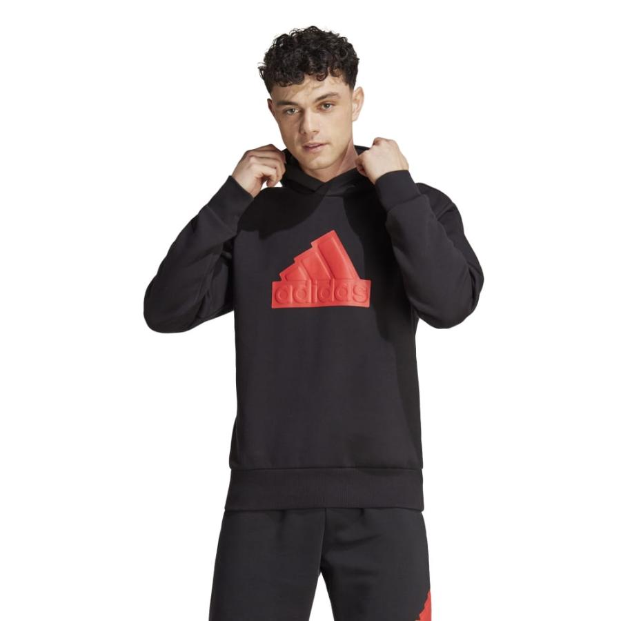 Polerón Deportivo Hombre Adidas Future Icons Badge Negro