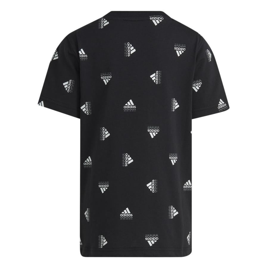 Polera Infantil Unisex Adidas Seasonals Brand Love Negro