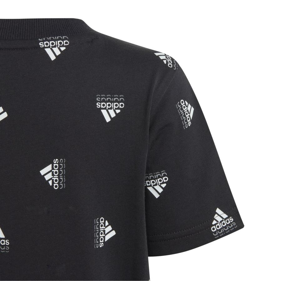 Polera Infantil Unisex Adidas Seasonals Brand Love Negro