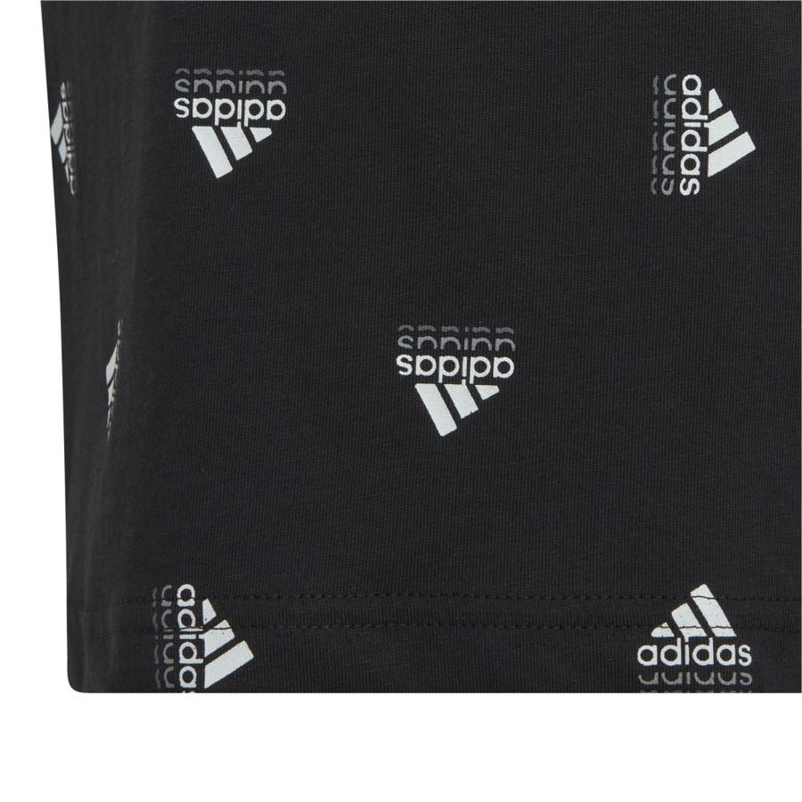 Polera Infantil Unisex Adidas Seasonals Brand Love Negro