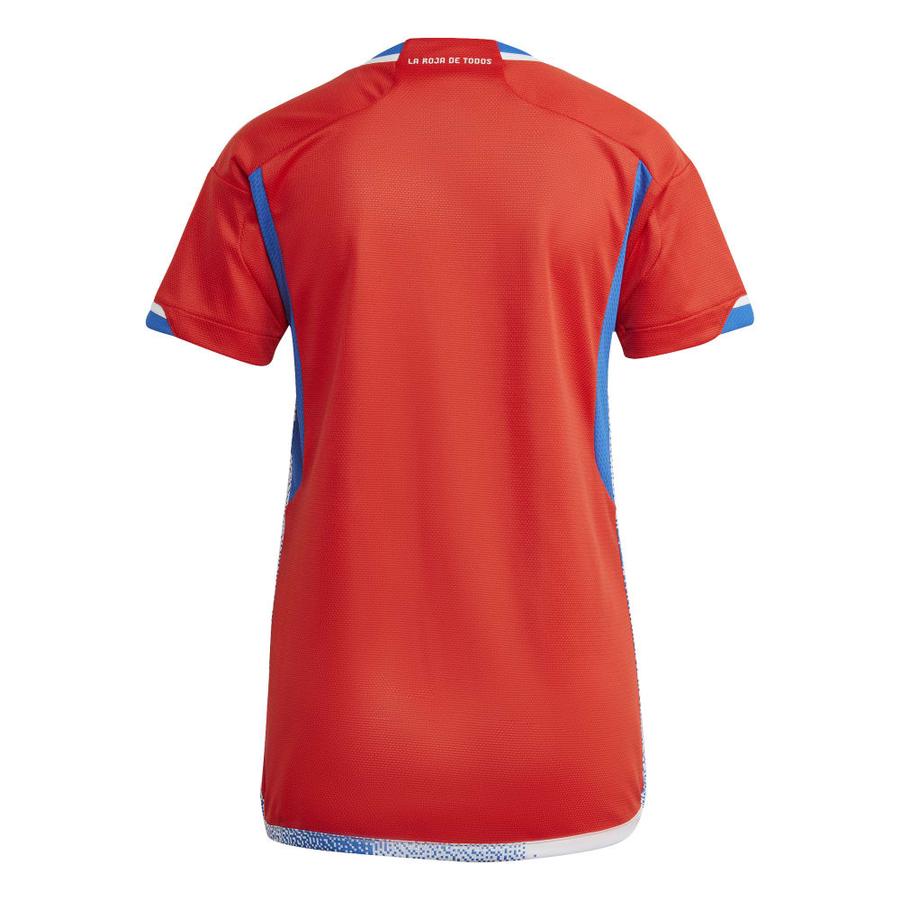 Camiseta Seleccion Chilena Mujer Local Adidas 22 23 Rojo Dimarsa.cl