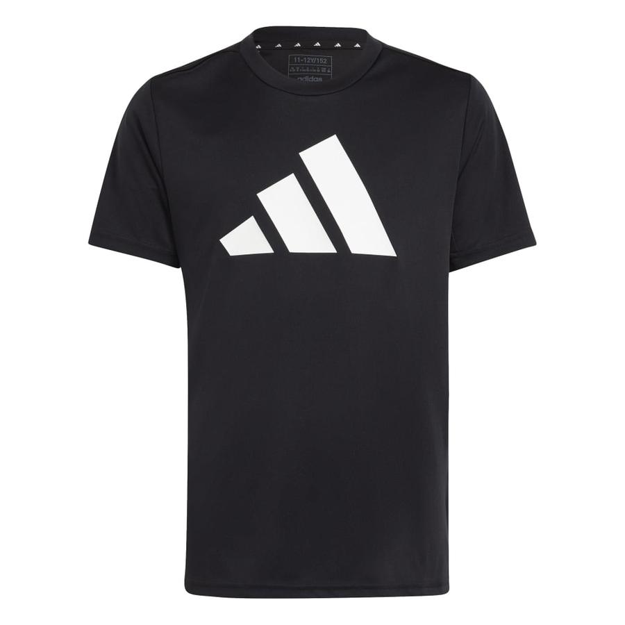 Polera Infantil Unisex Adidas Essentials Logo Negro