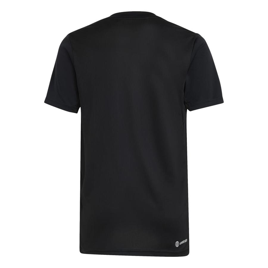 Polera Infantil Unisex Adidas Essentials Logo Negro