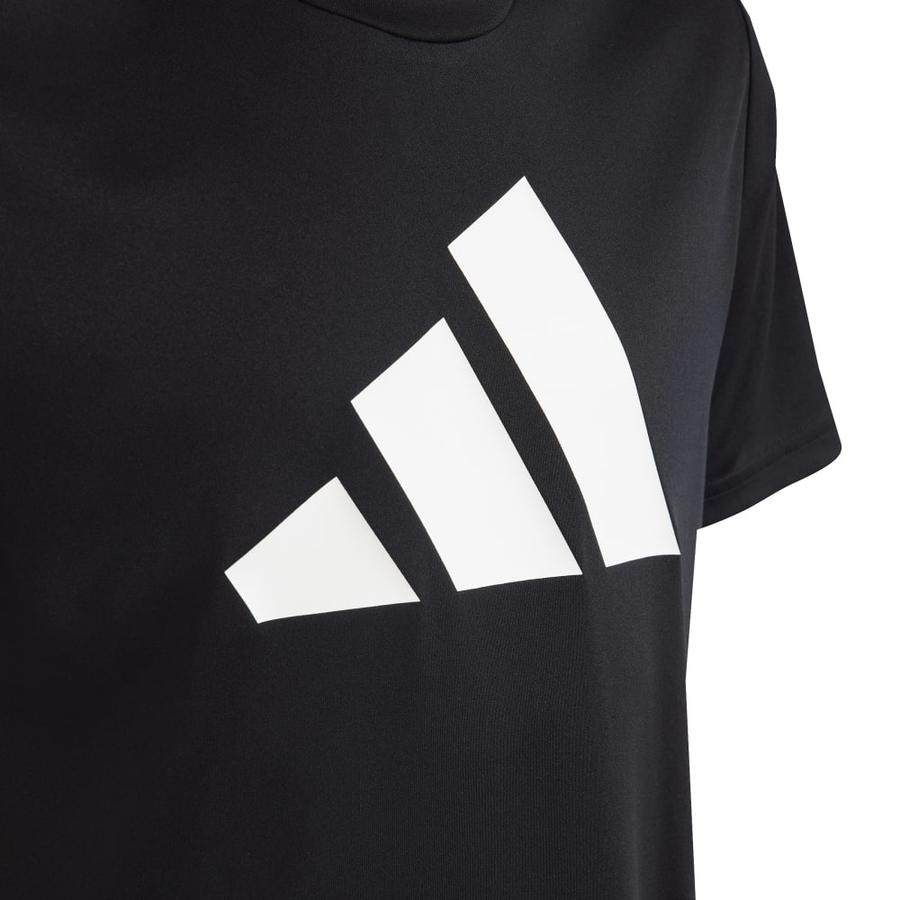 Polera Infantil Unisex Adidas Essentials Logo Negro