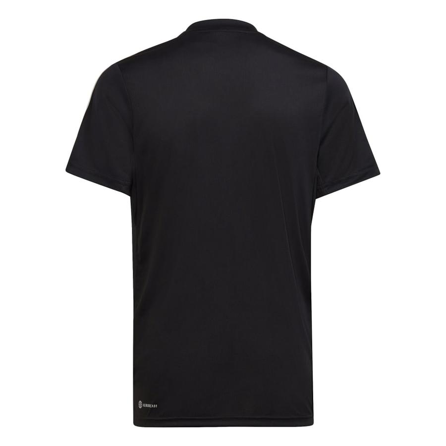 Polera Niño Adidas Essentials 3 Tiras Negro