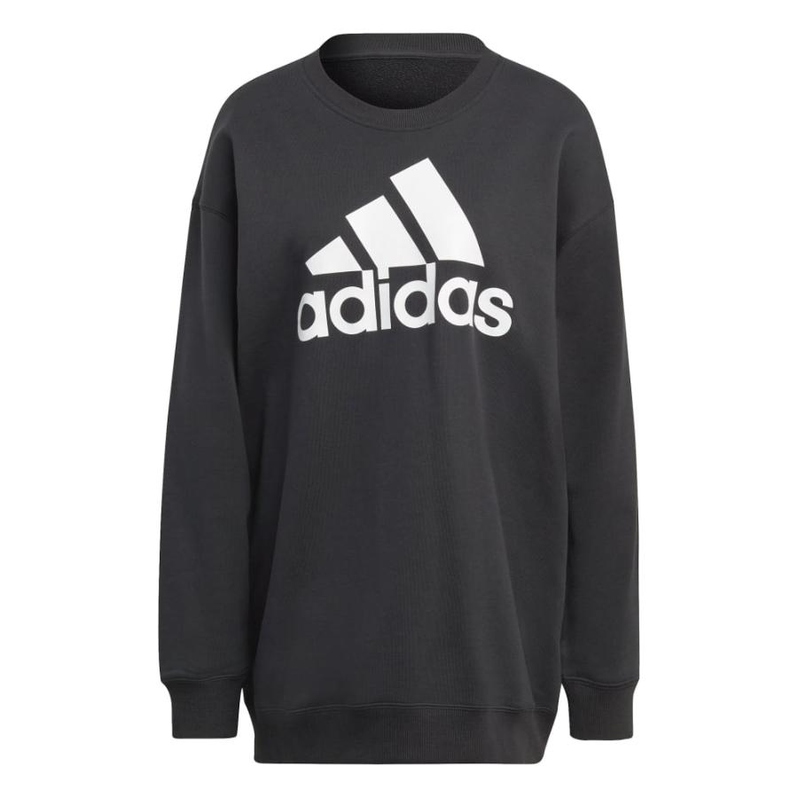 Polerón Mujer Adidas Essentials Logo Extra  Negro