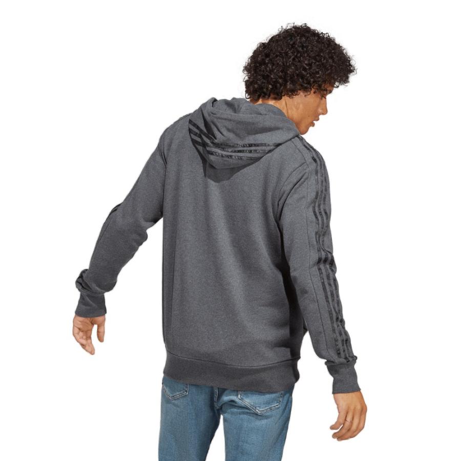 Polerón Con Capucha Hombre Adidas  Essentials Gris