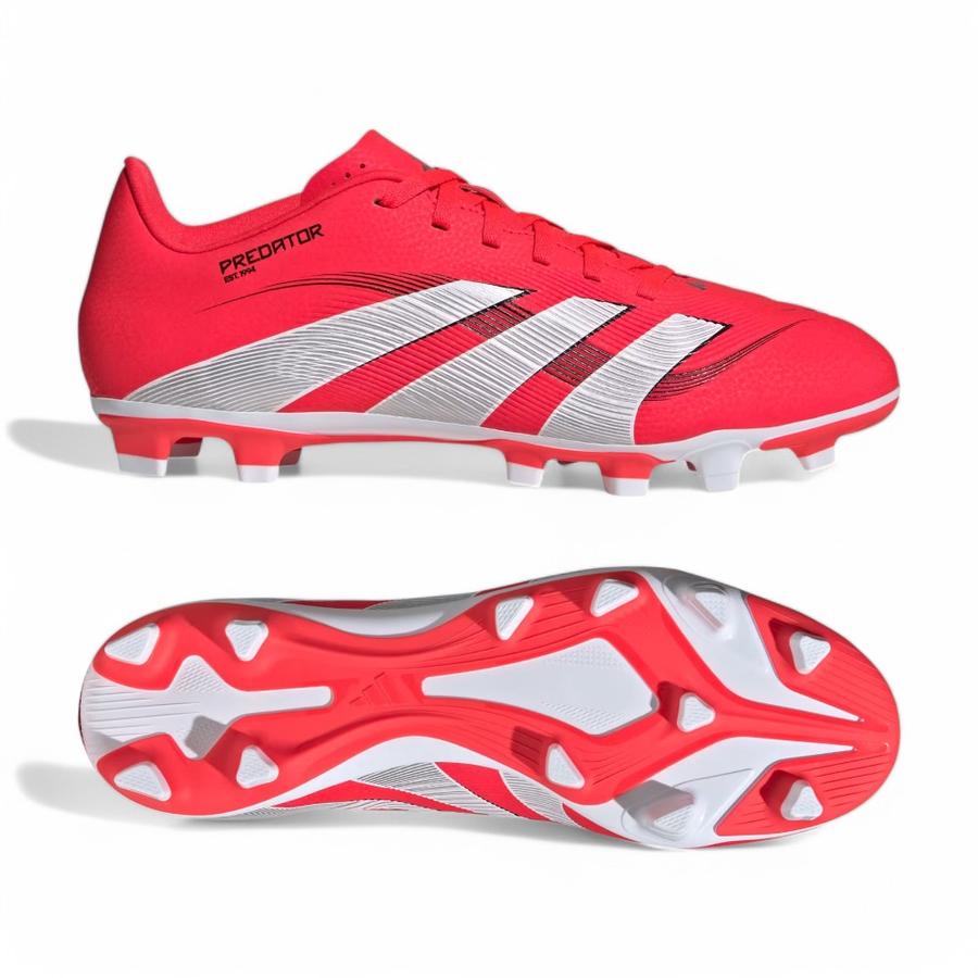 Zapatos de Fútbol Adidas Predator Club Multi Superficie Rojo
