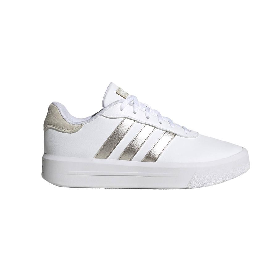 Zapatillas Urbanas Mujer Adidas Court Plataforma Blanco