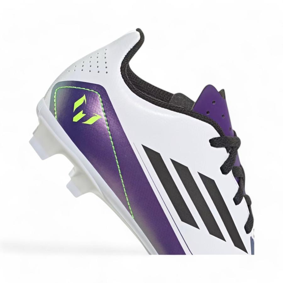 Zapatos Fútbol Niños Adidas Messi F50 Club MG Blanco/Morado