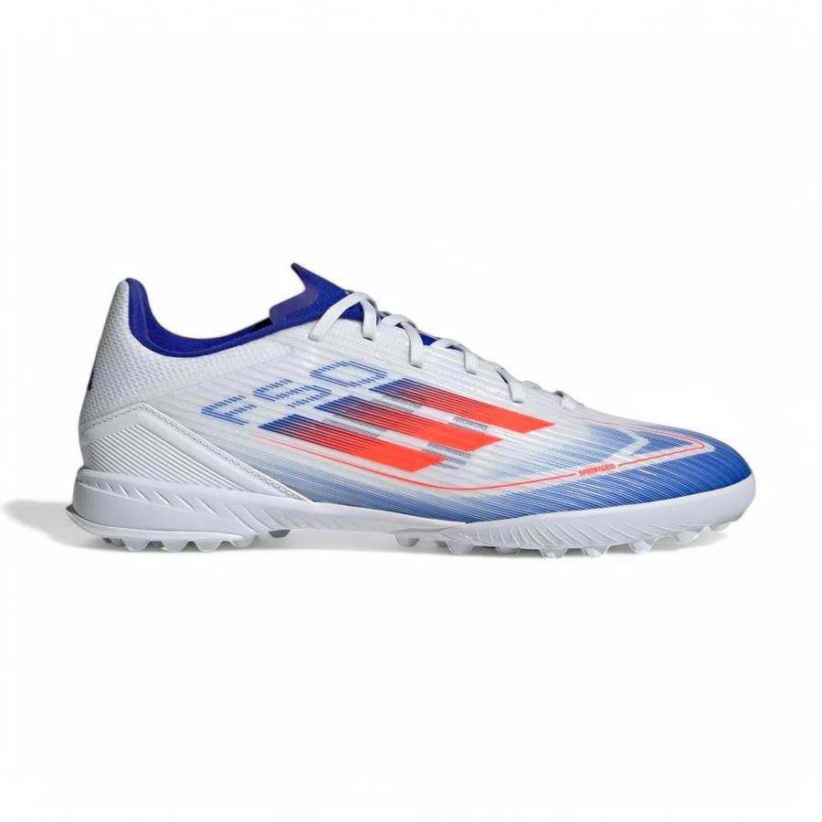 Zapatos de Fútbol Adidas F50 League Pasto Sintético Blanco