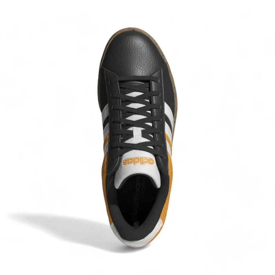 Zapatillas Hombre Adidas Grand Court 2.0 Negro Naranjo