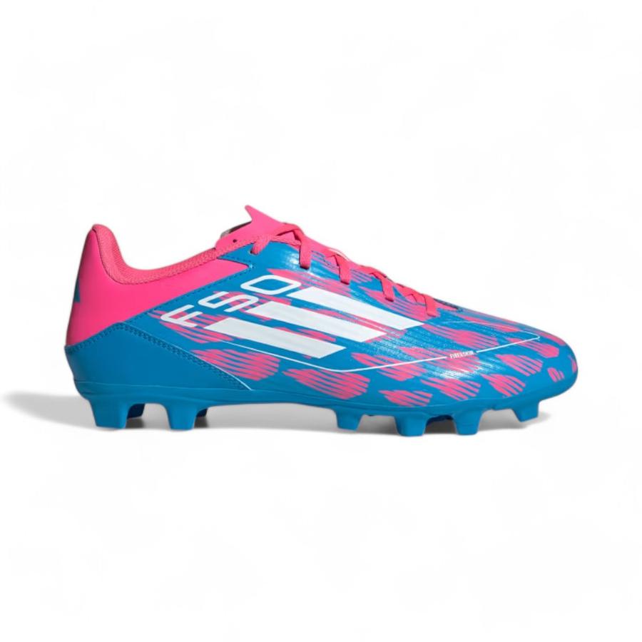 Zapatos Fútbol Hombre Adidas F50 Club MG Celeste/Rosado