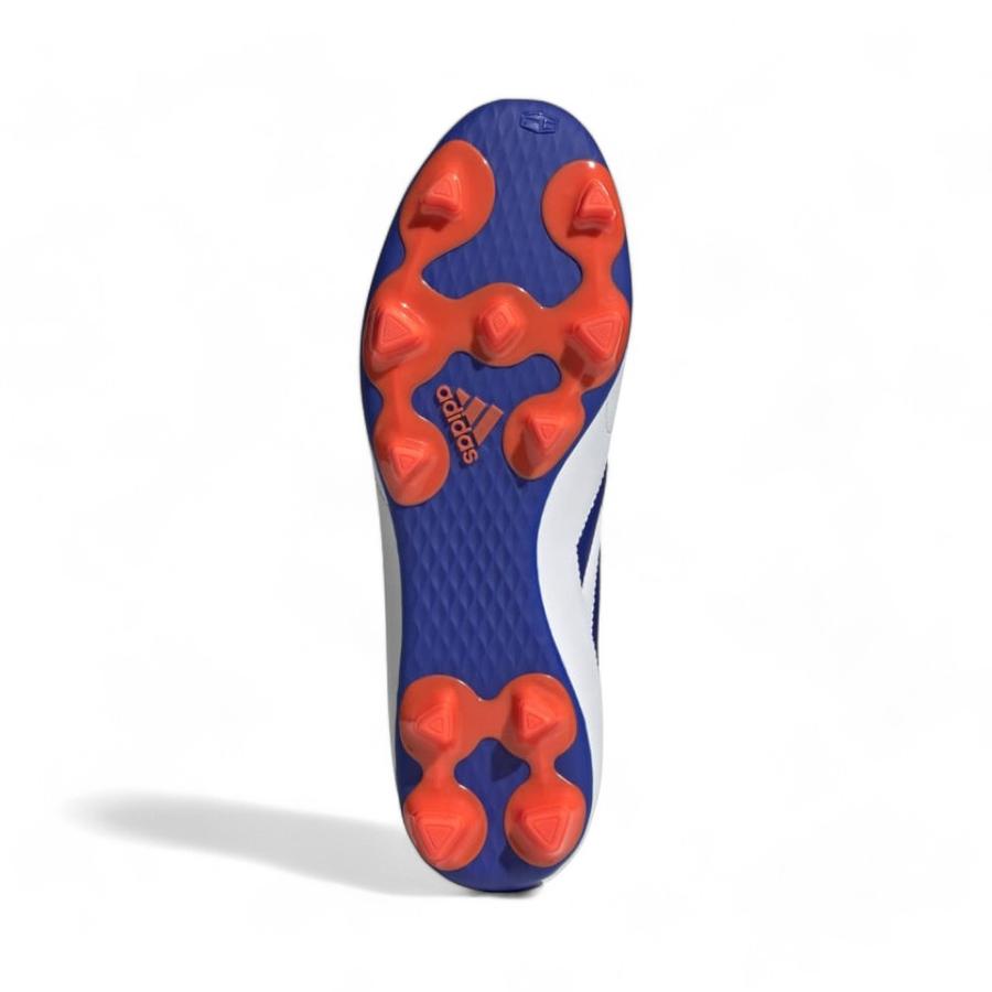 Zapatillas Fútbol Hombre Adidas Goleto VIII FG Blanco/Azul