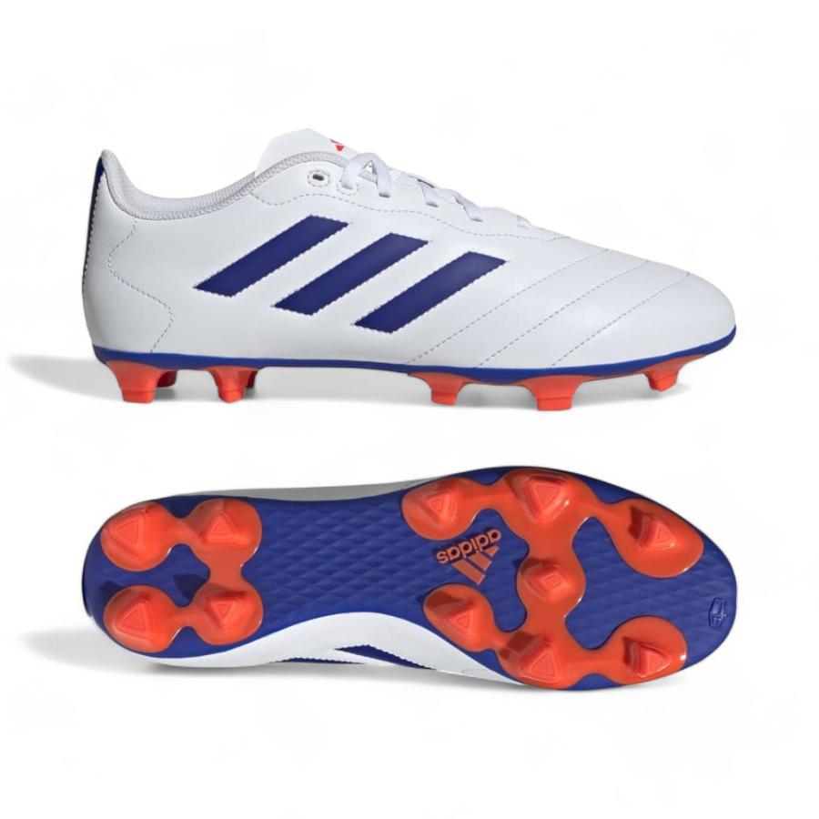 Zapatillas Fútbol Hombre Adidas Goleto VIII FG Blanco/Azul
