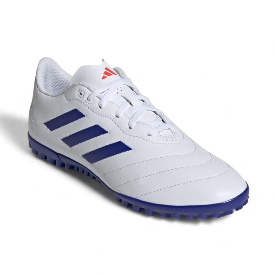 Zapatillas Fútbol Hombre Adidas Goleto VIII Turf Blanco/Azul