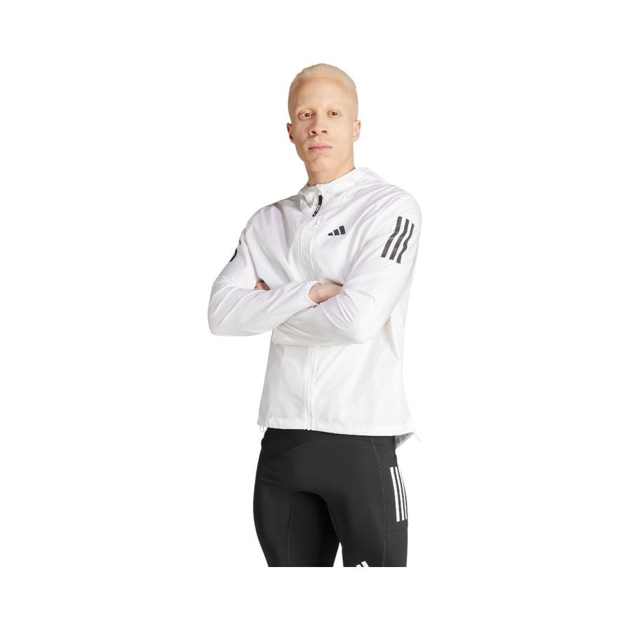 Chaqueta Running Hombre Adidas Own The Run Blanco