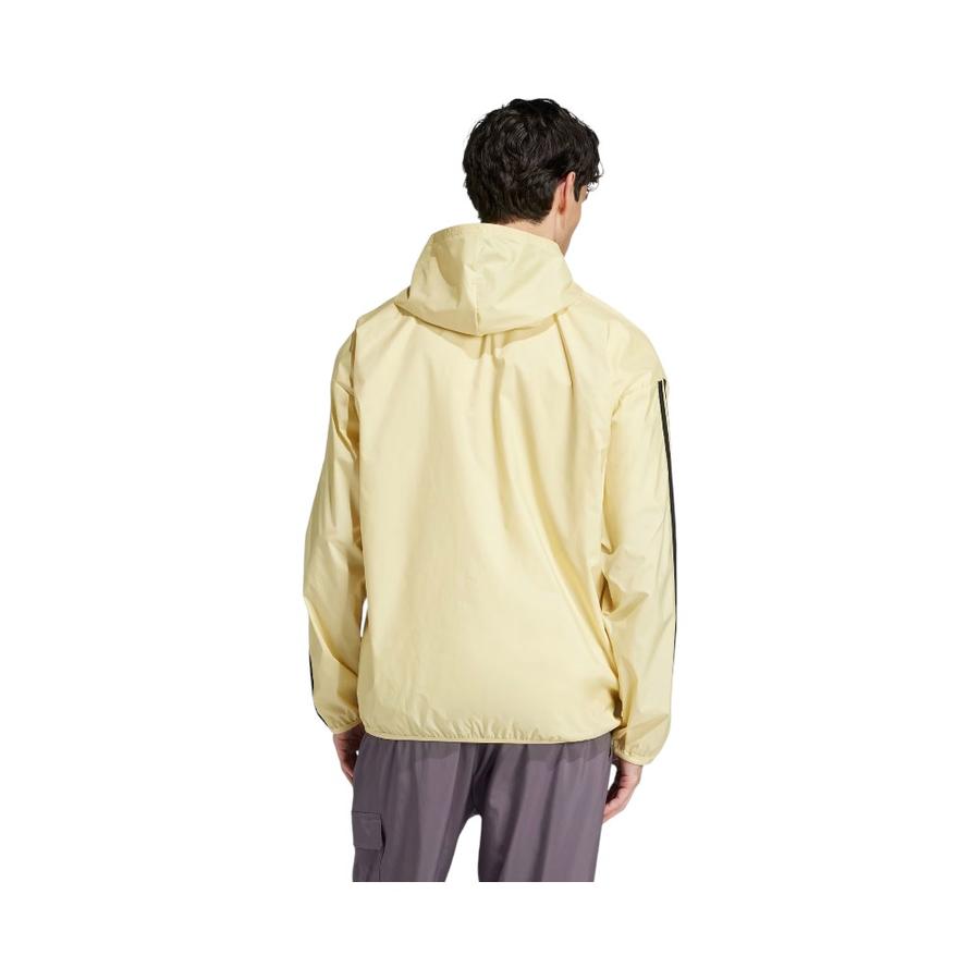 Cortavientos Hombre Adidas Essentials 3 Tiras Amarillo