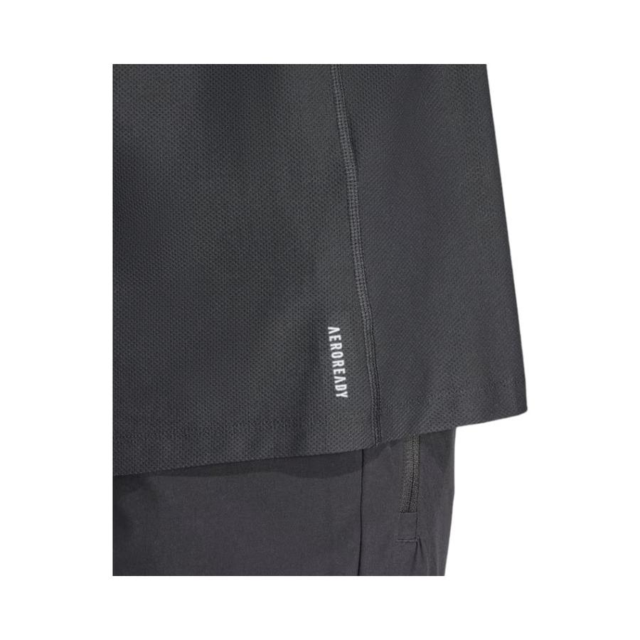 Polera Deportiva Hombre Adidas Own The Run Manga Corta Negro