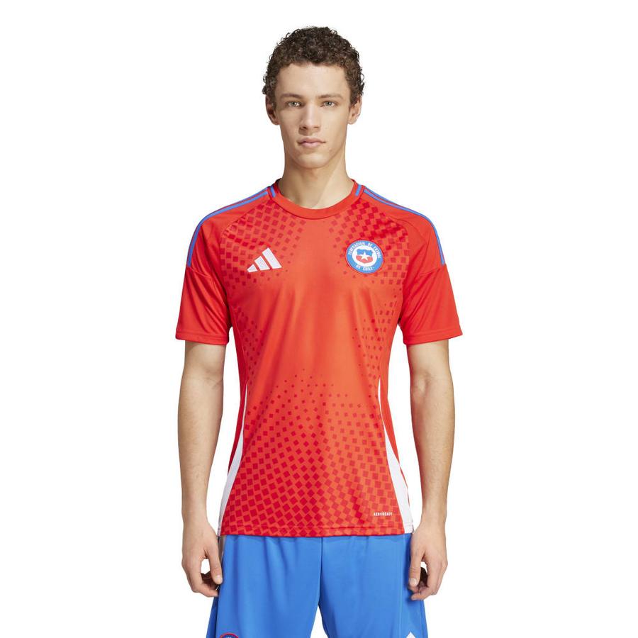Camiseta Local Hombre Adidas Selección Chilena Rojo