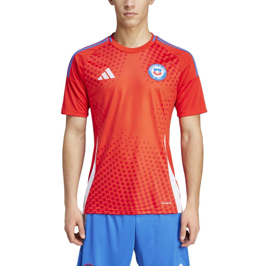 Camiseta Local Hombre Adidas Selección Chilena Rojo