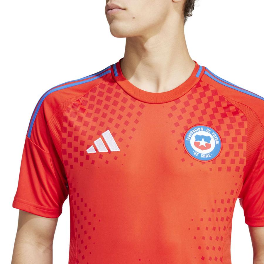 Camiseta Local Hombre Adidas Selección Chilena Rojo