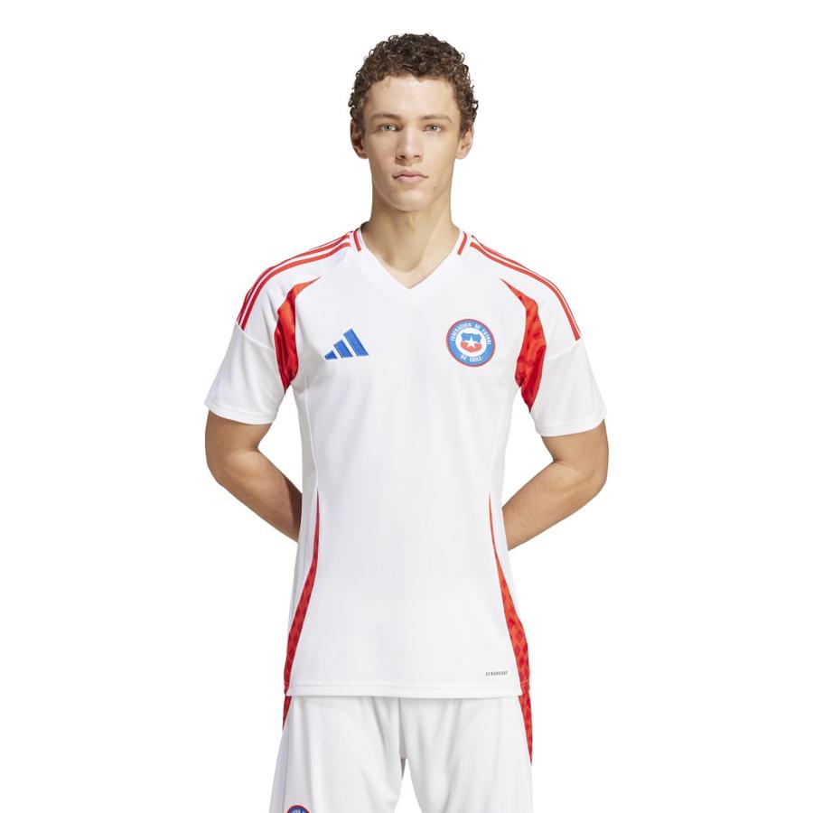 Camiseta Visita Hombre Adidas Seleccion Chilena Blanco