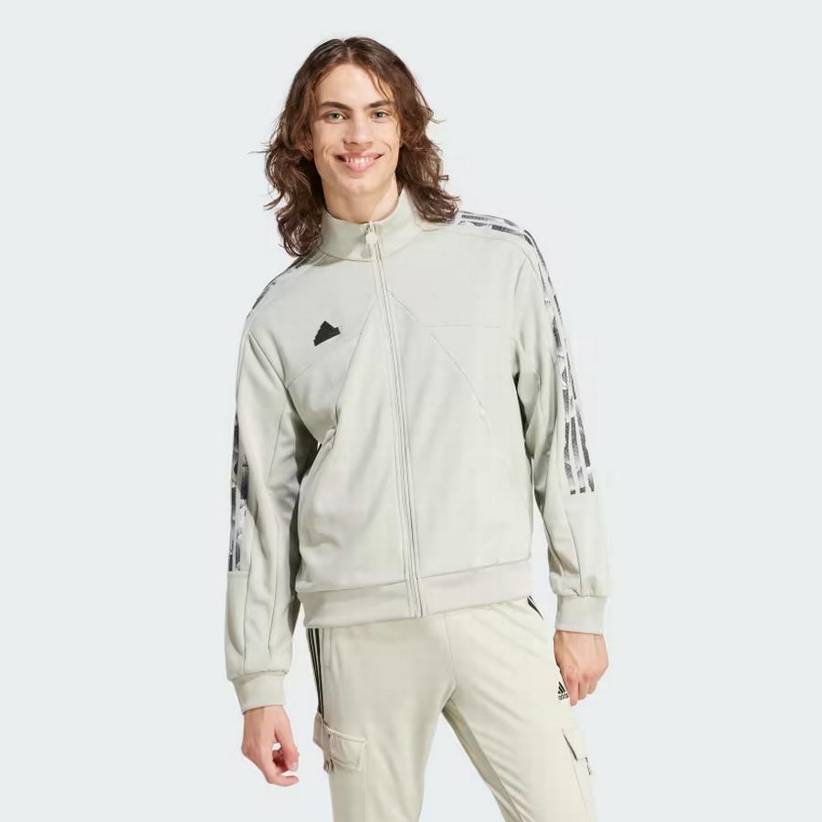 Chaqueta Deportiva Hombre Adidas TIRO Beige