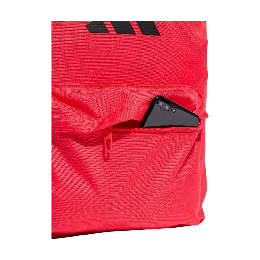 Mochila Deportiva Adidas Classic 3 Bar Logo Rojo
