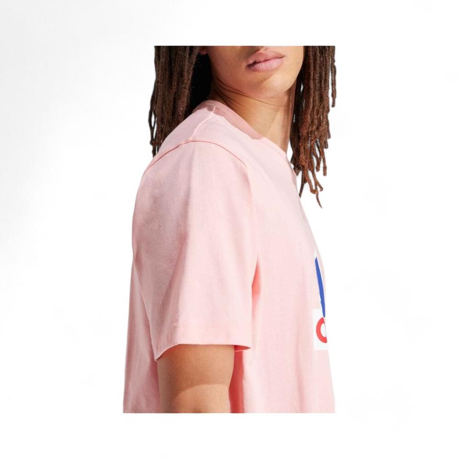 Polera Hombre Adidas Future Icons Badge Of Sport Rosado