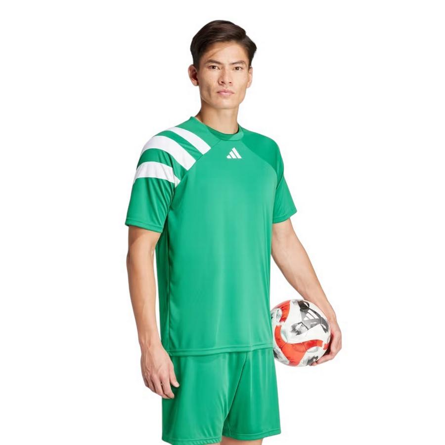 Polera Futbol Fortore 23 Hombre Adidas Verde