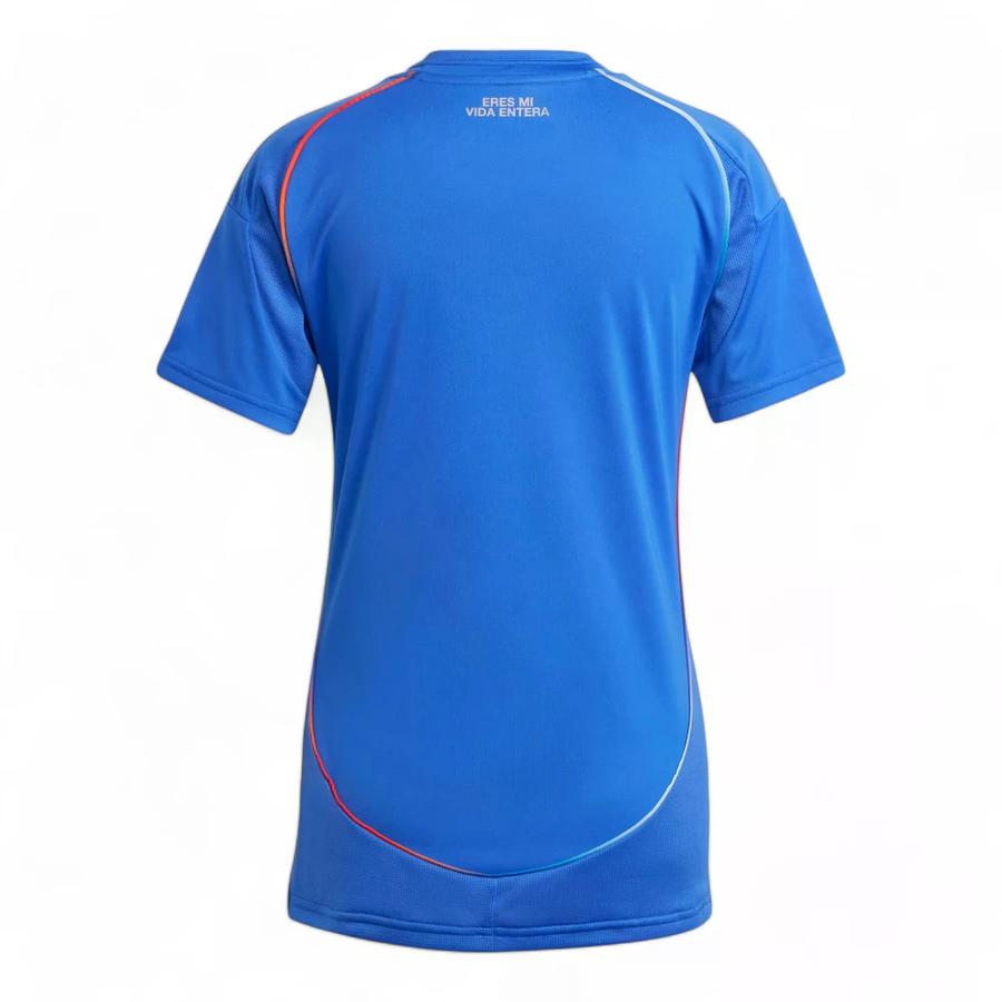 Camiseta Local Mujer Adidas U De Chile 2025 Azul