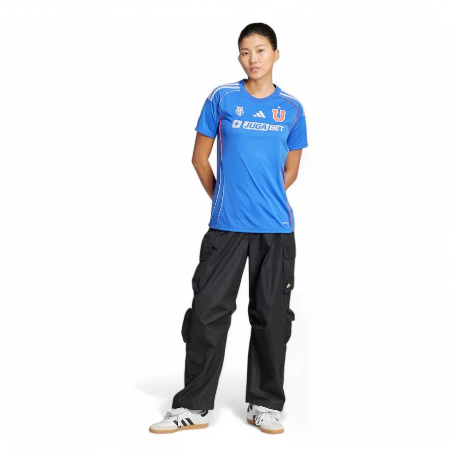 Camiseta Local Mujer Adidas U De Chile 2025 Azul