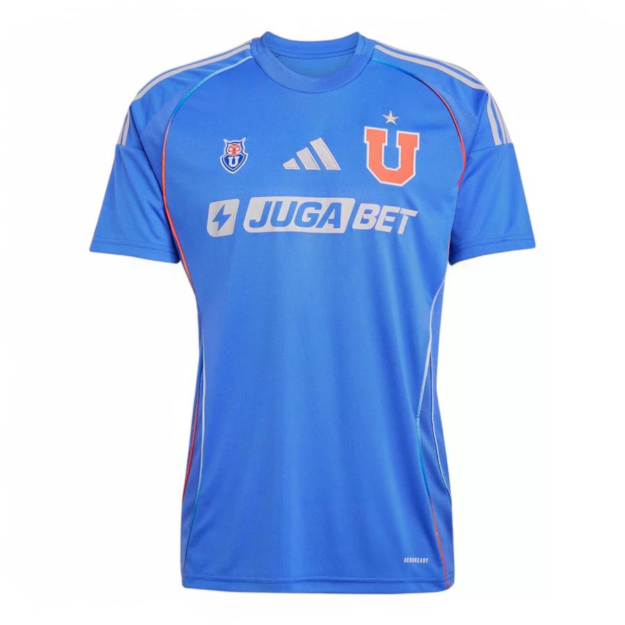 Camiseta Local Hombre Adidas U De Chile 2025 Azul