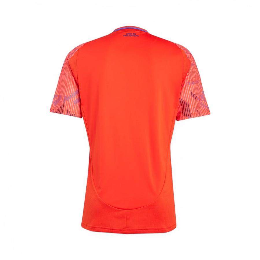 Camiseta Hombre U De Chile Adidas Visita 2025 Rojo/Azul