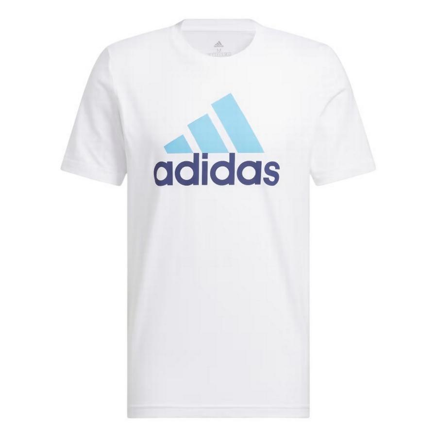 Polera Sports Basic Hombre Adidas Blanco