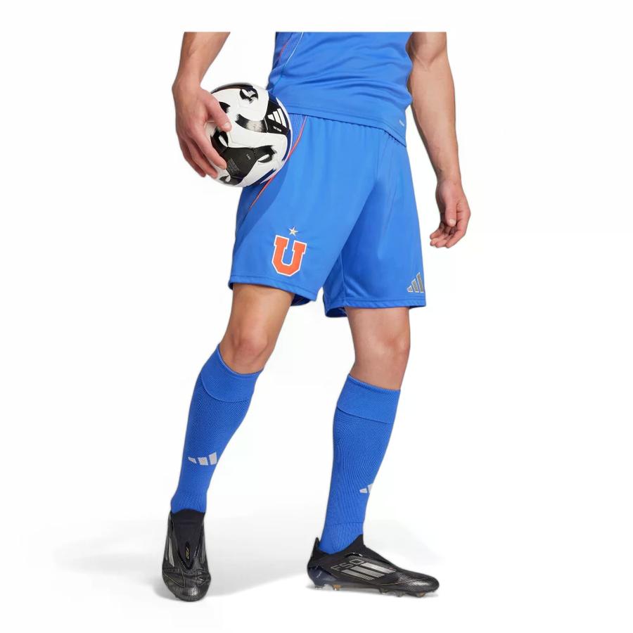 Short Local Hombre Adidas U De Chile 2025 Azul