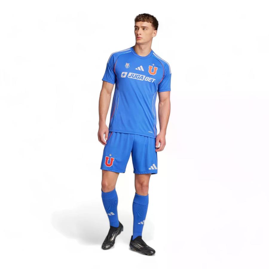 Short Local Hombre Adidas U De Chile 2025 Azul