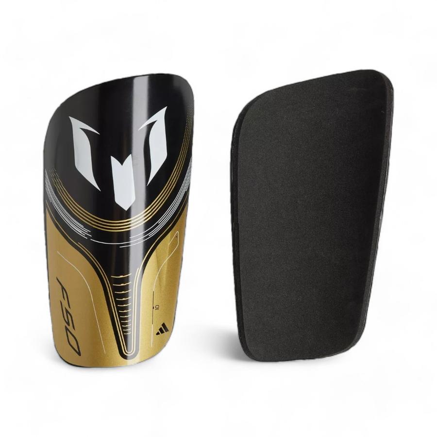 Canilleras De Fútbol Adidas Messi Club Dorado/Negro