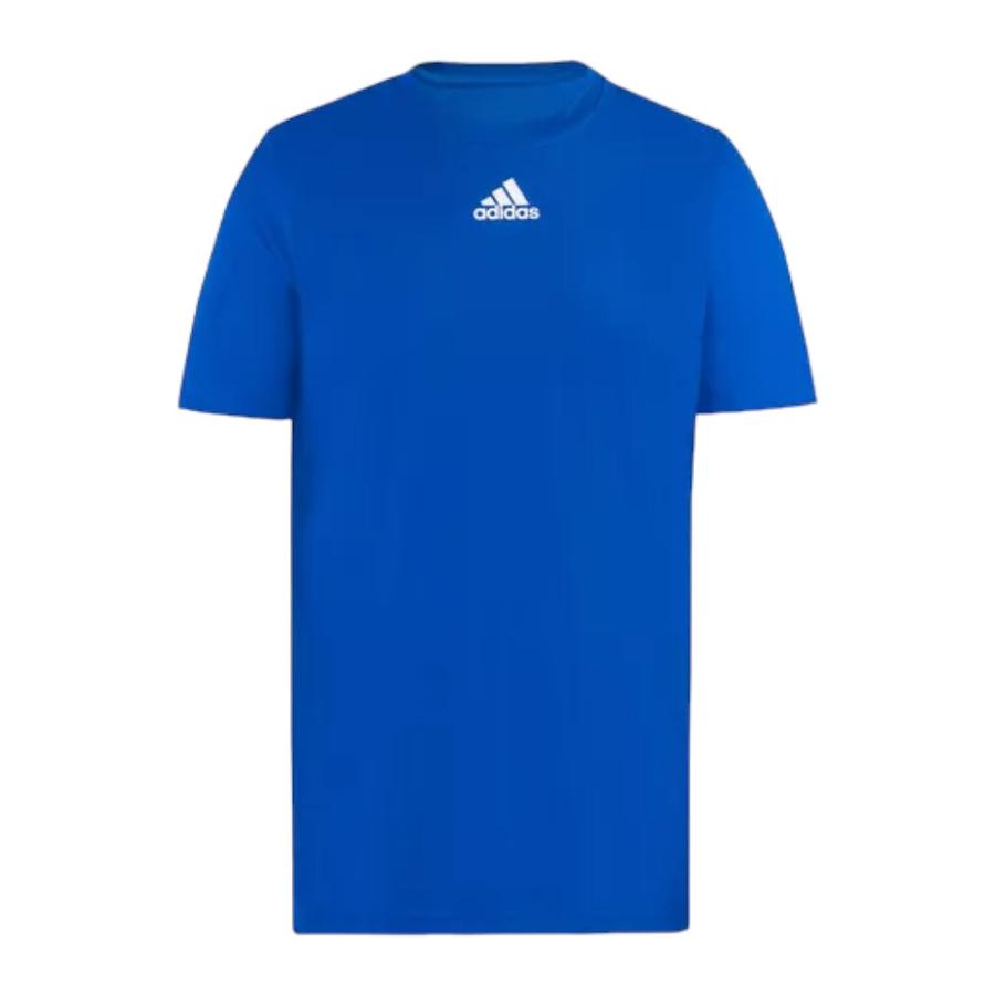 Polera azul adidas sales