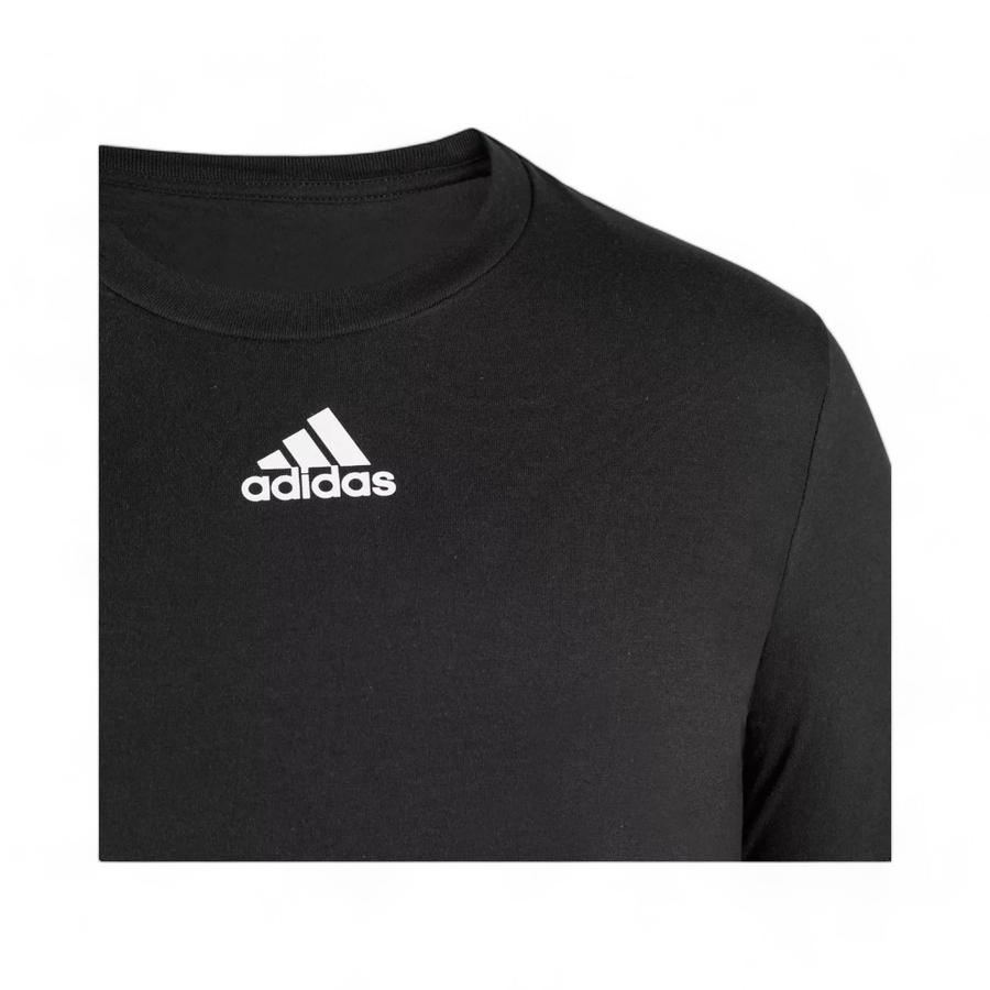 Polera Deportiva Mujer Adidas Logo Pequeño  Negro