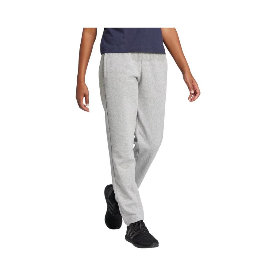 Pantalón Mujer Adidas Essentials Feel Cozy Logo Pequeño Gris