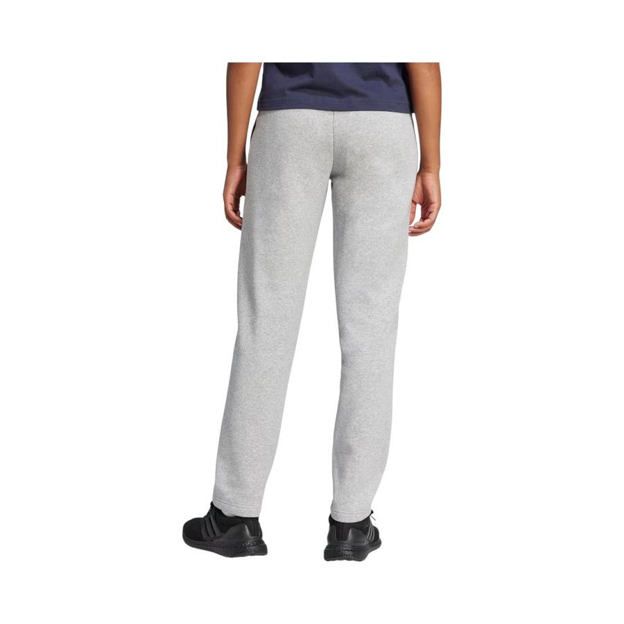 Pantalón Mujer Adidas Essentials Feel Cozy Logo Pequeño Gris