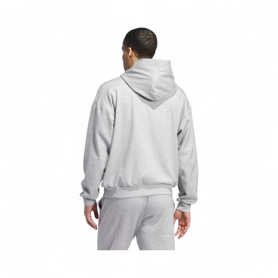 Polerón Hombre Adidas Sekect Foundation Hoodie Gris