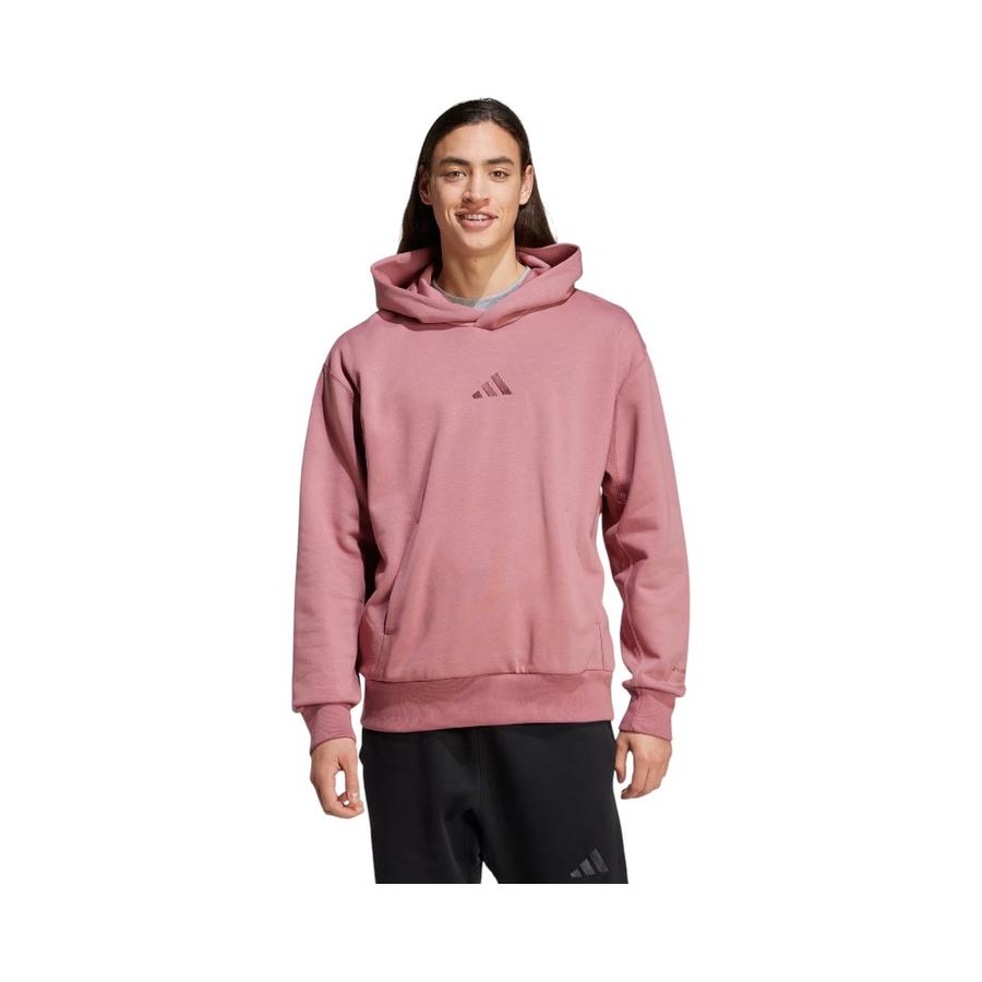 Hoodie Hombre Adidas Perchado Capucha ALL SZN Rosado