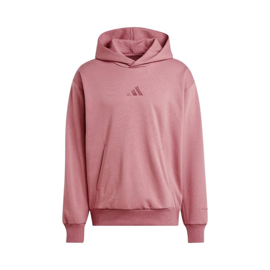 Hoodie Hombre Adidas Perchado Capucha ALL SZN Rosado