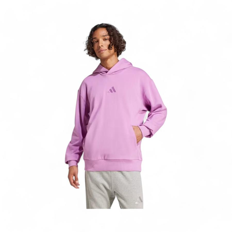 Polerón Hombre Adidas All Szn Felpa Francesa Hoodie Morado