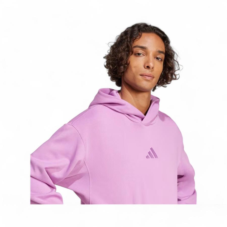 Polerón Hombre Adidas All Szn Felpa Francesa Hoodie Morado